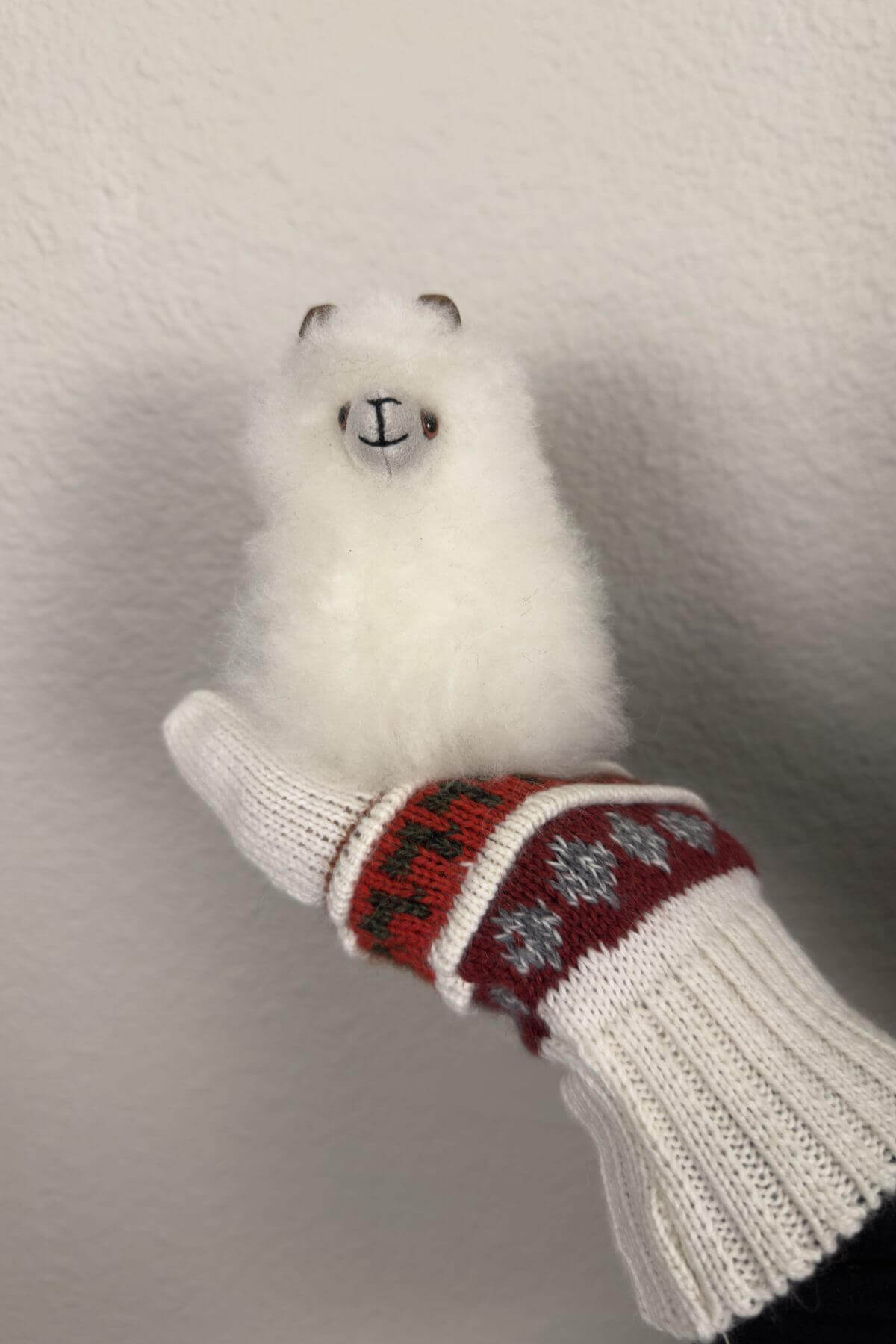 Accessory Keychain 100% Peruvian alpaca wool Handmade Unisex