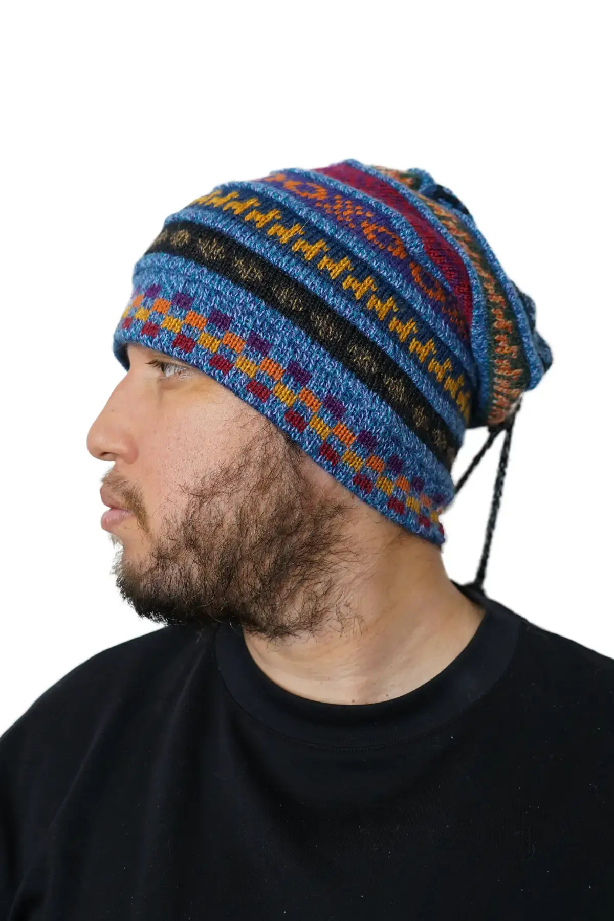 Alpaca wool Beanie Scarf 100% Peruvian alpaca Handmade Unisex
